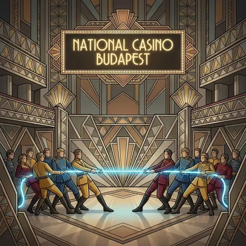 Budapesti kaszinó főoldala (National Casino Budapest)
